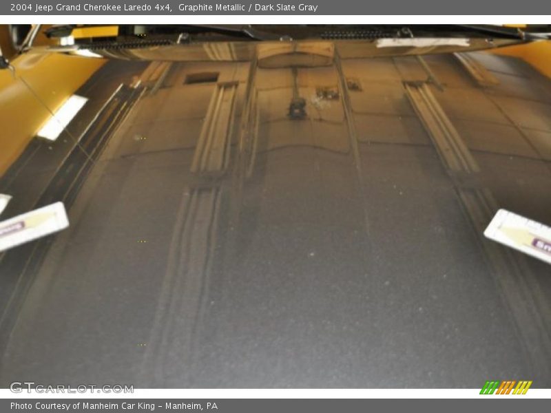 Graphite Metallic / Dark Slate Gray 2004 Jeep Grand Cherokee Laredo 4x4
