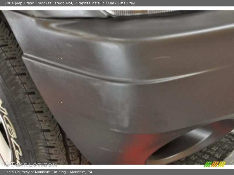 Graphite Metallic / Dark Slate Gray 2004 Jeep Grand Cherokee Laredo 4x4
