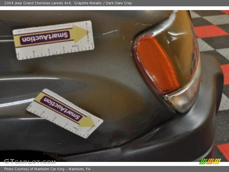 Graphite Metallic / Dark Slate Gray 2004 Jeep Grand Cherokee Laredo 4x4
