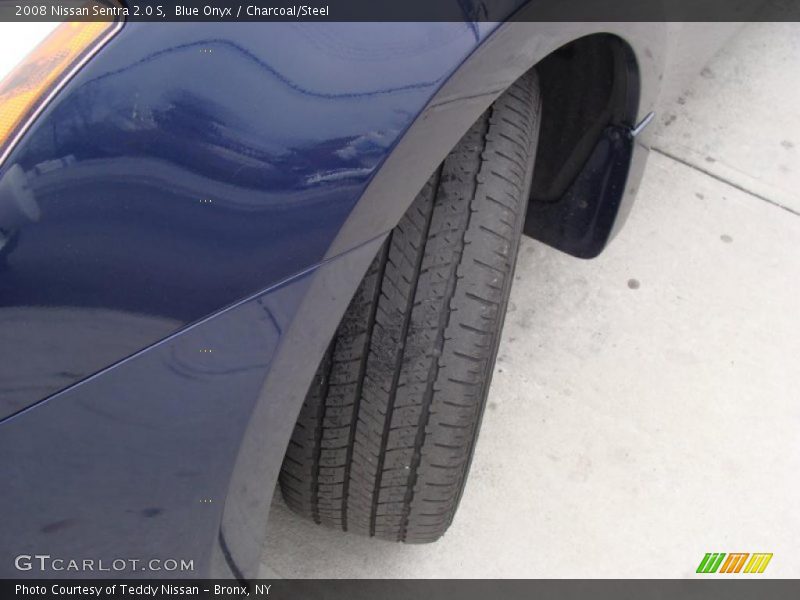Blue Onyx / Charcoal/Steel 2008 Nissan Sentra 2.0 S