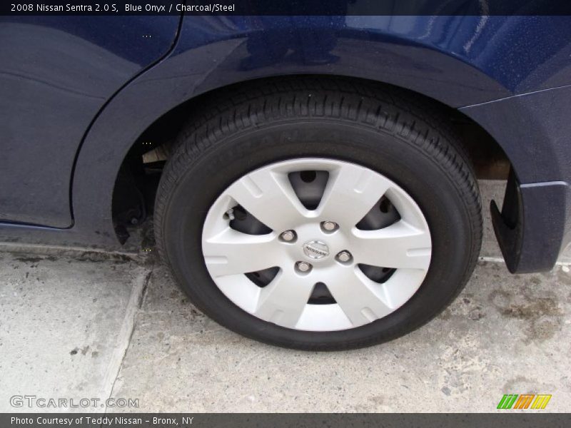 Blue Onyx / Charcoal/Steel 2008 Nissan Sentra 2.0 S