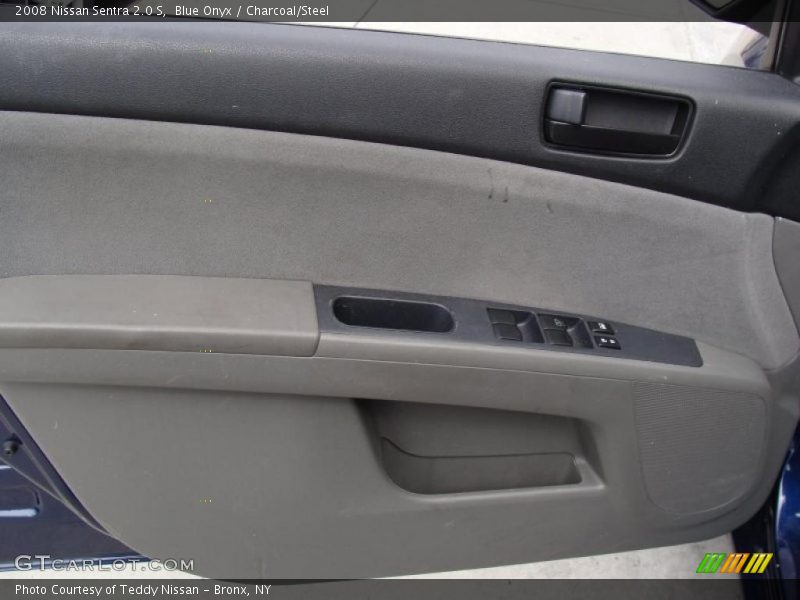 Blue Onyx / Charcoal/Steel 2008 Nissan Sentra 2.0 S