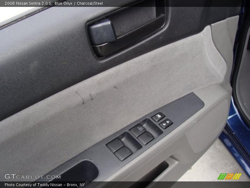 Blue Onyx / Charcoal/Steel 2008 Nissan Sentra 2.0 S