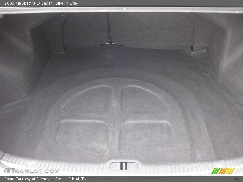 Silver / Gray 2008 Kia Spectra LX Sedan