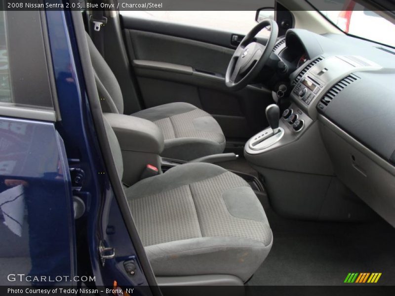 Blue Onyx / Charcoal/Steel 2008 Nissan Sentra 2.0 S