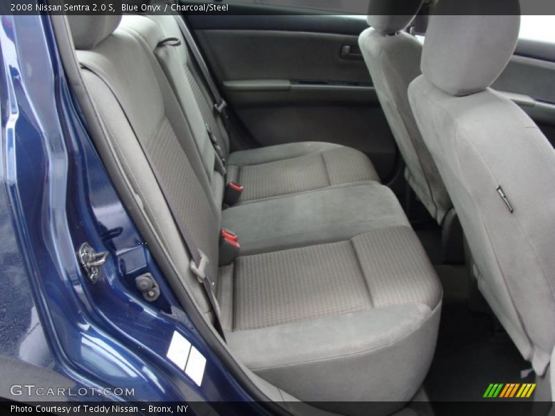 Blue Onyx / Charcoal/Steel 2008 Nissan Sentra 2.0 S
