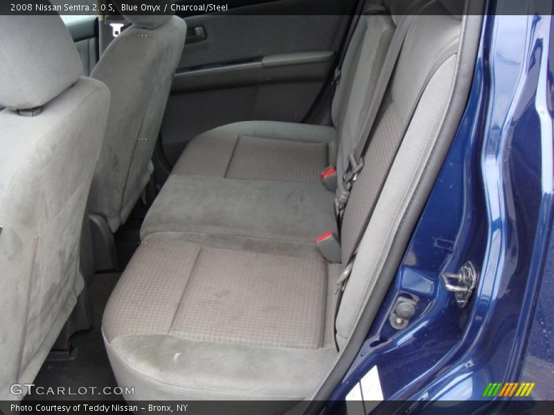 Blue Onyx / Charcoal/Steel 2008 Nissan Sentra 2.0 S