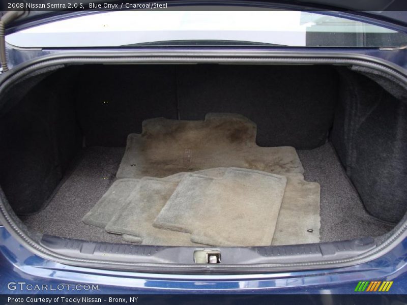 Blue Onyx / Charcoal/Steel 2008 Nissan Sentra 2.0 S