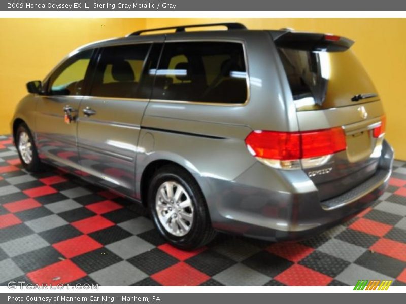 Sterling Gray Metallic / Gray 2009 Honda Odyssey EX-L