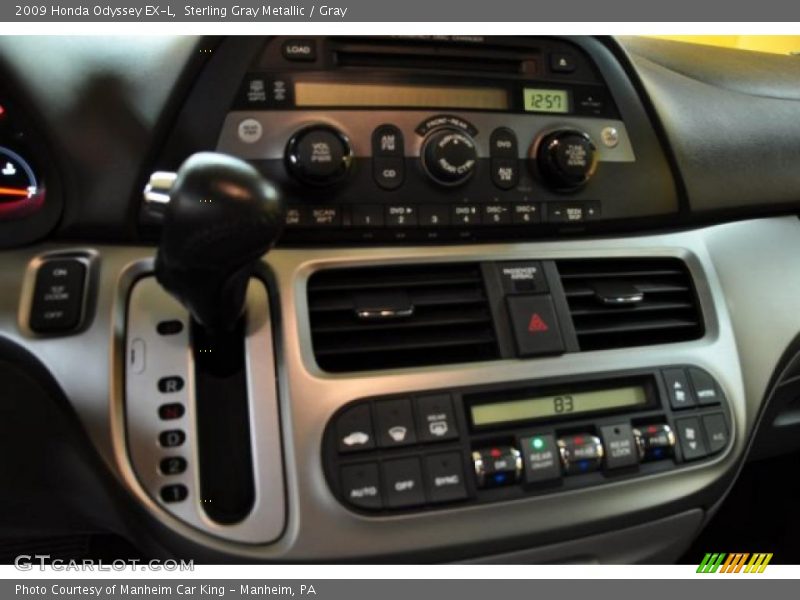Sterling Gray Metallic / Gray 2009 Honda Odyssey EX-L
