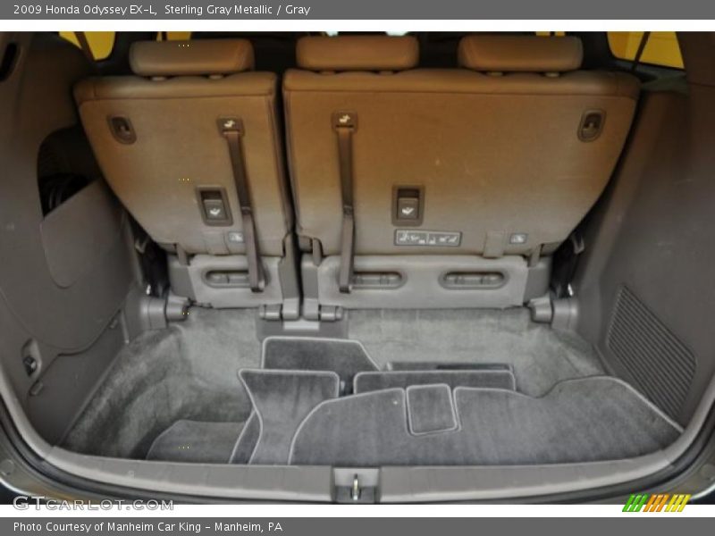 Sterling Gray Metallic / Gray 2009 Honda Odyssey EX-L