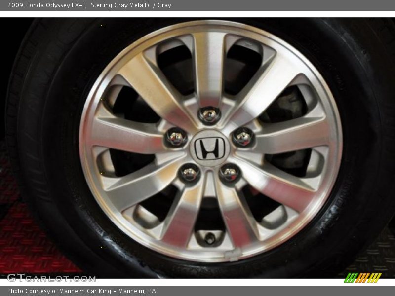 Sterling Gray Metallic / Gray 2009 Honda Odyssey EX-L