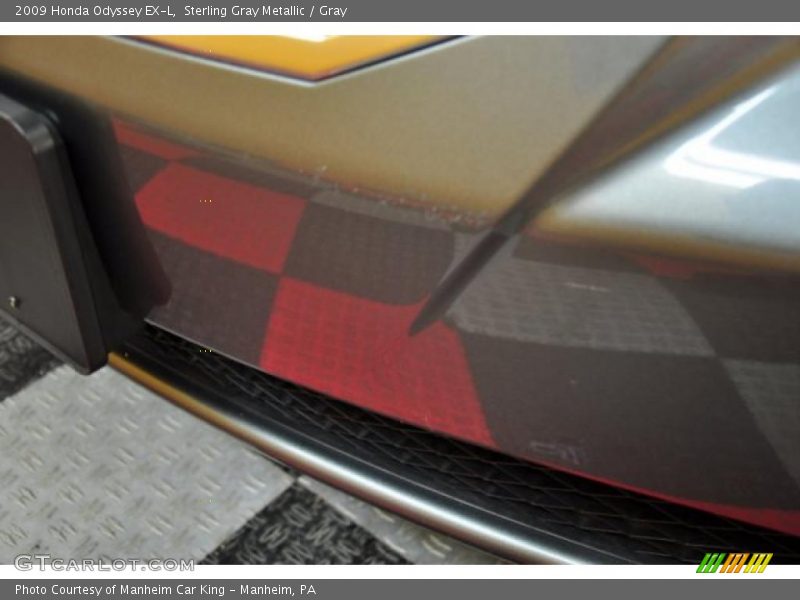 Sterling Gray Metallic / Gray 2009 Honda Odyssey EX-L