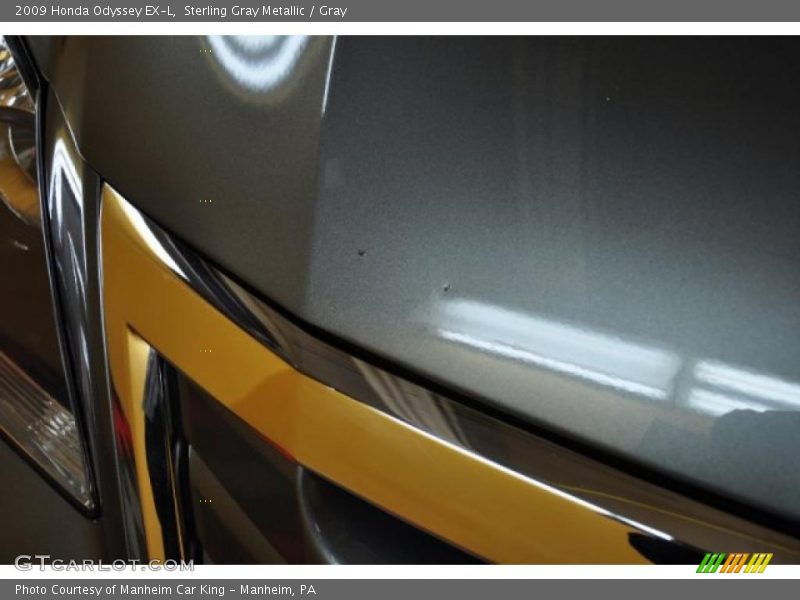 Sterling Gray Metallic / Gray 2009 Honda Odyssey EX-L
