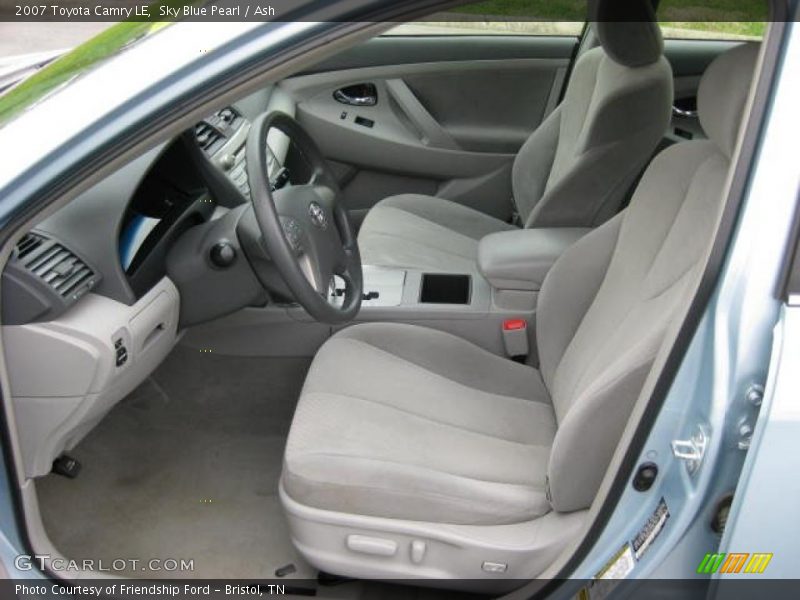 Sky Blue Pearl / Ash 2007 Toyota Camry LE