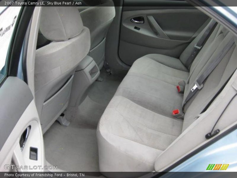 Sky Blue Pearl / Ash 2007 Toyota Camry LE
