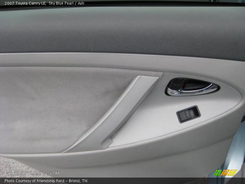 Sky Blue Pearl / Ash 2007 Toyota Camry LE