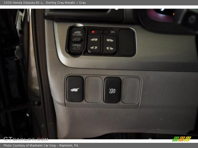Sterling Gray Metallic / Gray 2009 Honda Odyssey EX-L