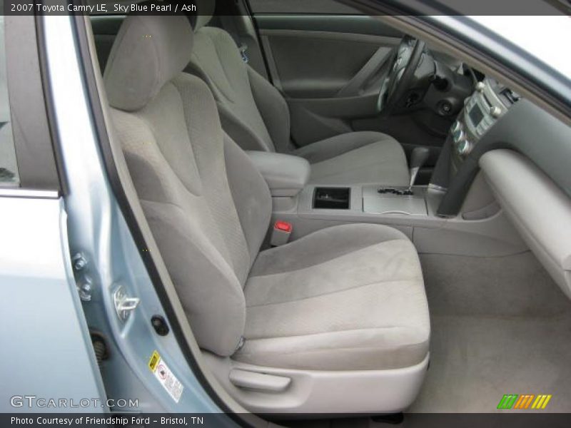 Sky Blue Pearl / Ash 2007 Toyota Camry LE