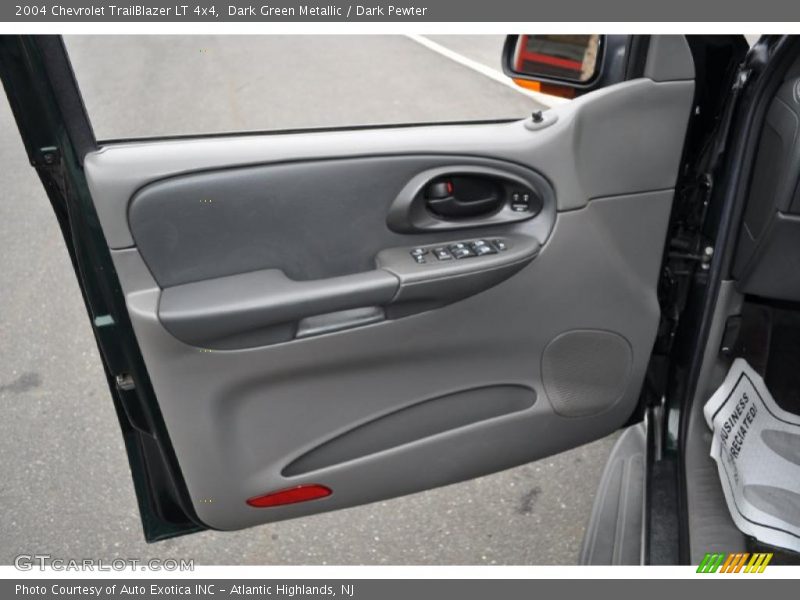 Dark Green Metallic / Dark Pewter 2004 Chevrolet TrailBlazer LT 4x4