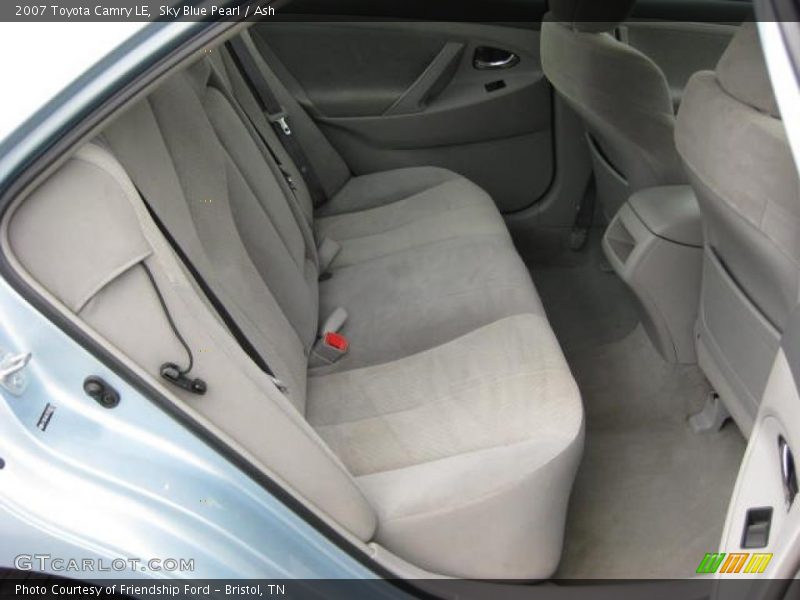 Sky Blue Pearl / Ash 2007 Toyota Camry LE