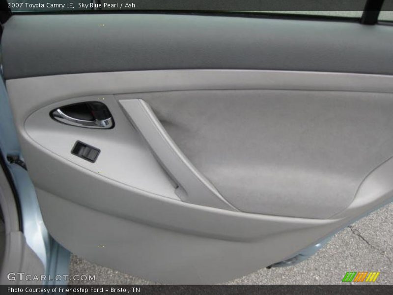 Sky Blue Pearl / Ash 2007 Toyota Camry LE