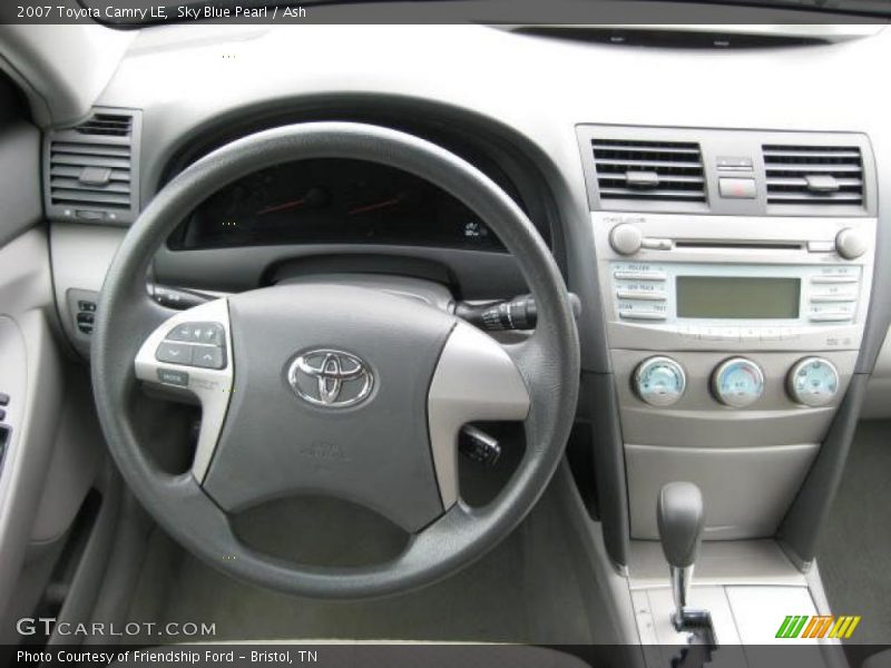 Sky Blue Pearl / Ash 2007 Toyota Camry LE