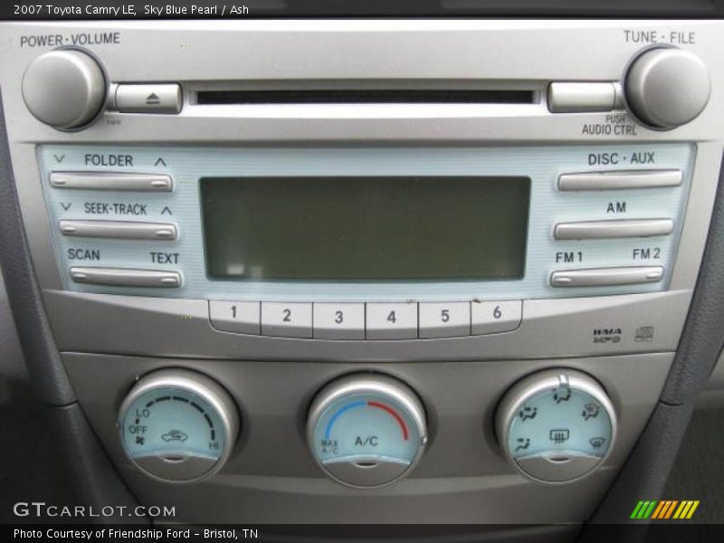 Sky Blue Pearl / Ash 2007 Toyota Camry LE