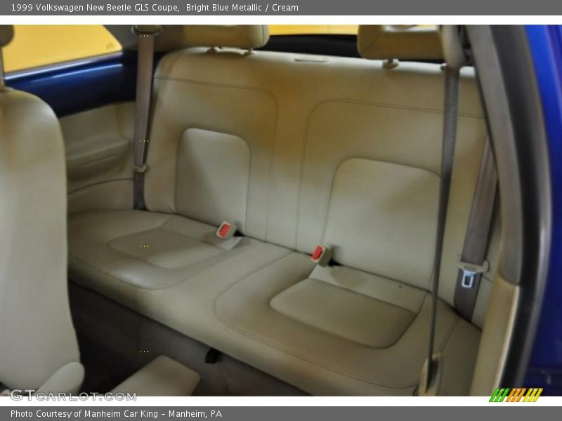 Bright Blue Metallic / Cream 1999 Volkswagen New Beetle GLS Coupe