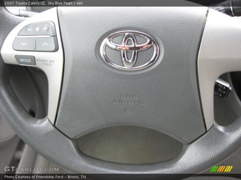 Sky Blue Pearl / Ash 2007 Toyota Camry LE