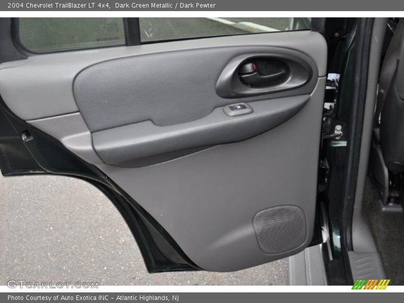 Dark Green Metallic / Dark Pewter 2004 Chevrolet TrailBlazer LT 4x4
