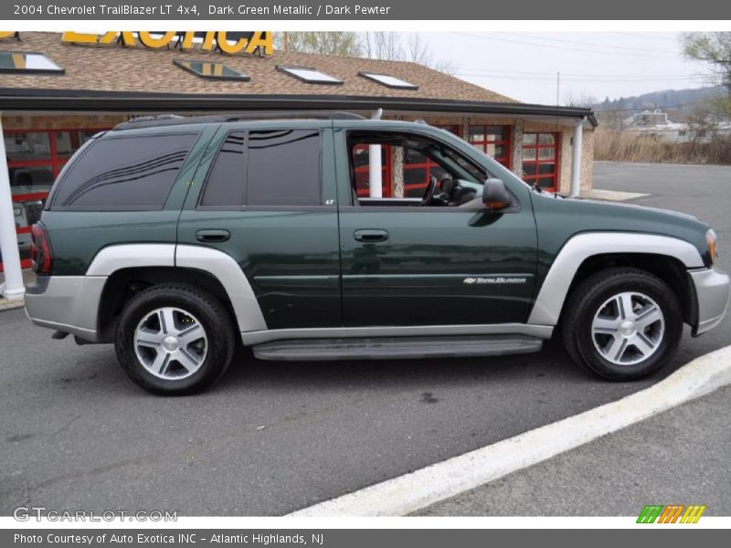 Dark Green Metallic / Dark Pewter 2004 Chevrolet TrailBlazer LT 4x4