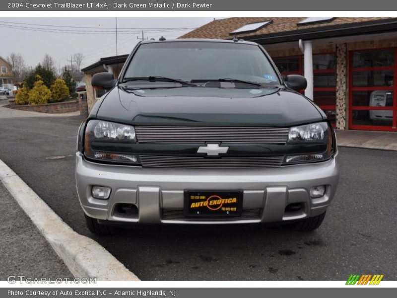 Dark Green Metallic / Dark Pewter 2004 Chevrolet TrailBlazer LT 4x4