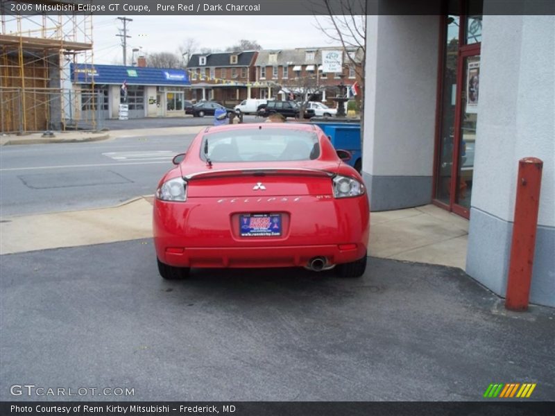 Pure Red / Dark Charcoal 2006 Mitsubishi Eclipse GT Coupe