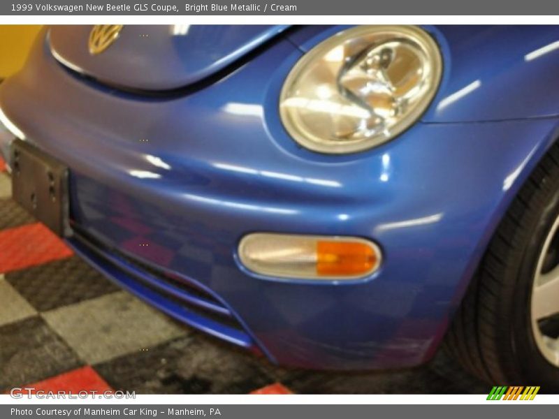 Bright Blue Metallic / Cream 1999 Volkswagen New Beetle GLS Coupe