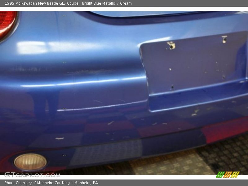 Bright Blue Metallic / Cream 1999 Volkswagen New Beetle GLS Coupe