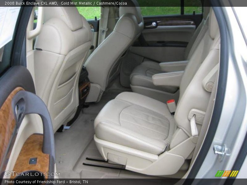 Gold Mist Metallic / Cashmere/Cocoa 2008 Buick Enclave CXL AWD