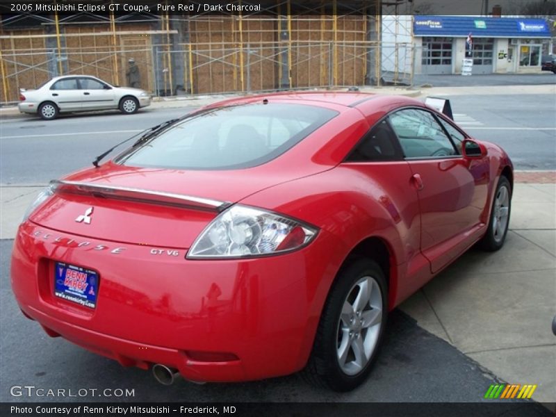 Pure Red / Dark Charcoal 2006 Mitsubishi Eclipse GT Coupe