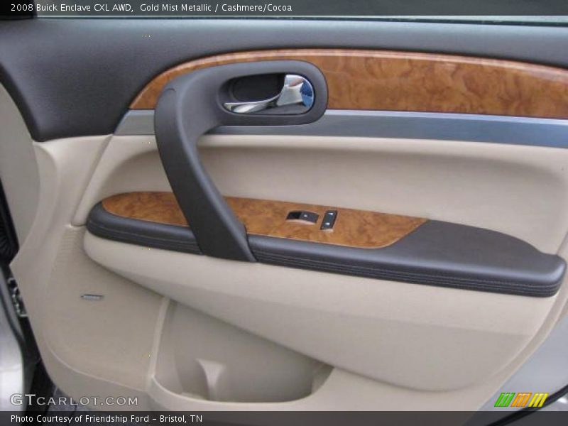 Gold Mist Metallic / Cashmere/Cocoa 2008 Buick Enclave CXL AWD