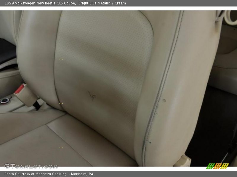 Bright Blue Metallic / Cream 1999 Volkswagen New Beetle GLS Coupe