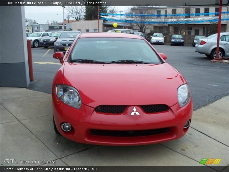 Pure Red / Dark Charcoal 2006 Mitsubishi Eclipse GT Coupe