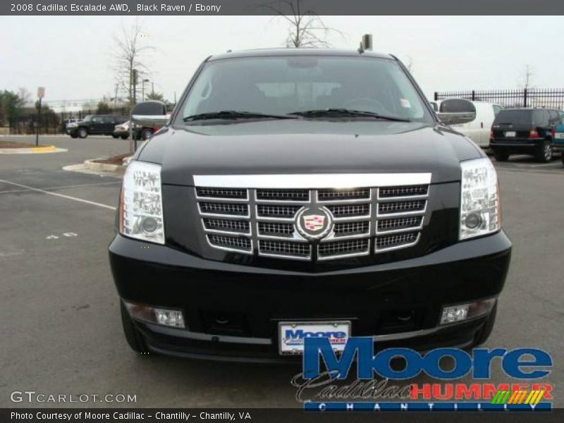 Black Raven / Ebony 2008 Cadillac Escalade AWD