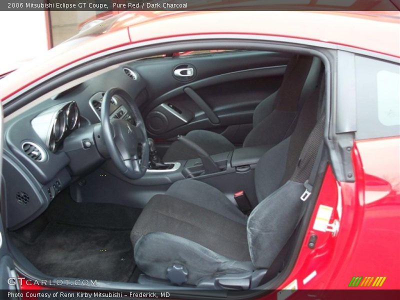 Pure Red / Dark Charcoal 2006 Mitsubishi Eclipse GT Coupe