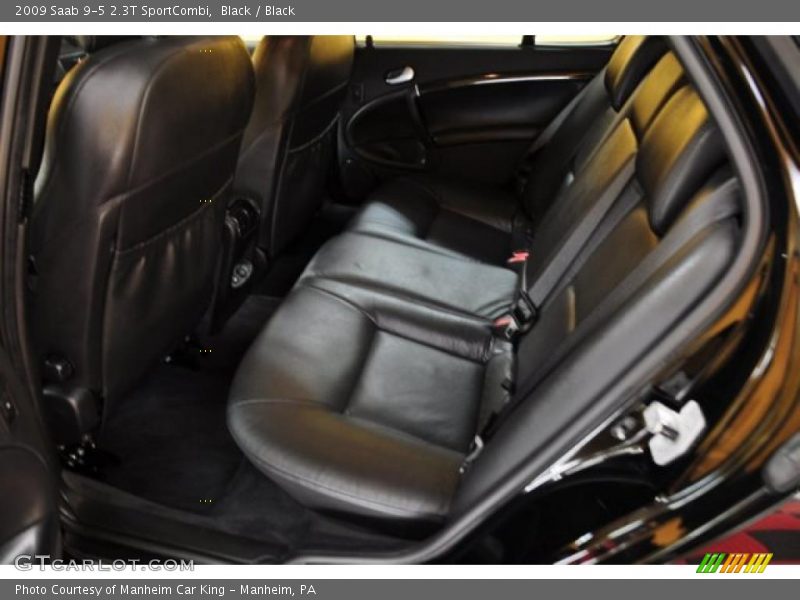 Black / Black 2009 Saab 9-5 2.3T SportCombi