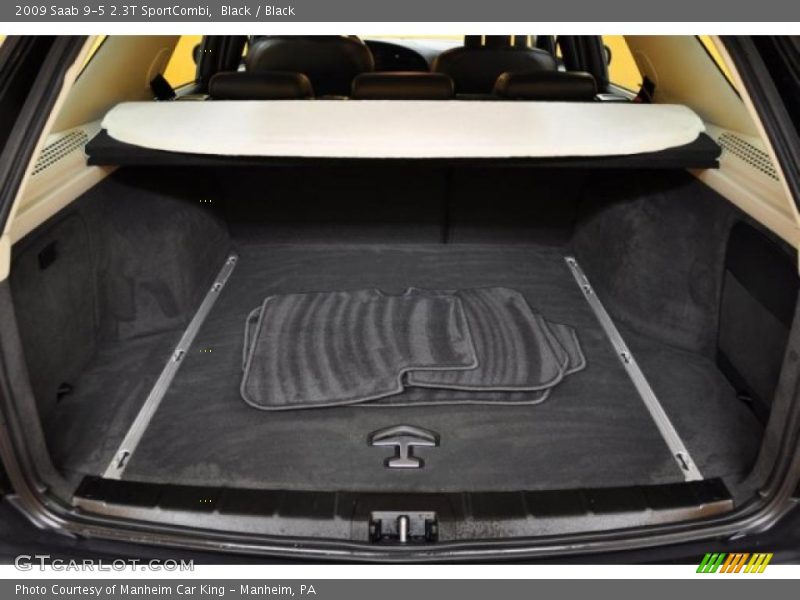 Black / Black 2009 Saab 9-5 2.3T SportCombi