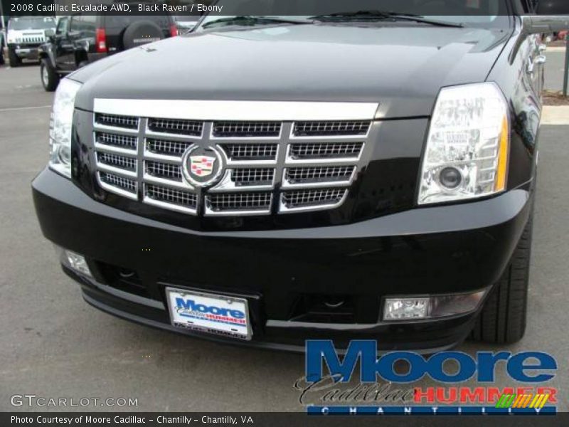 Black Raven / Ebony 2008 Cadillac Escalade AWD