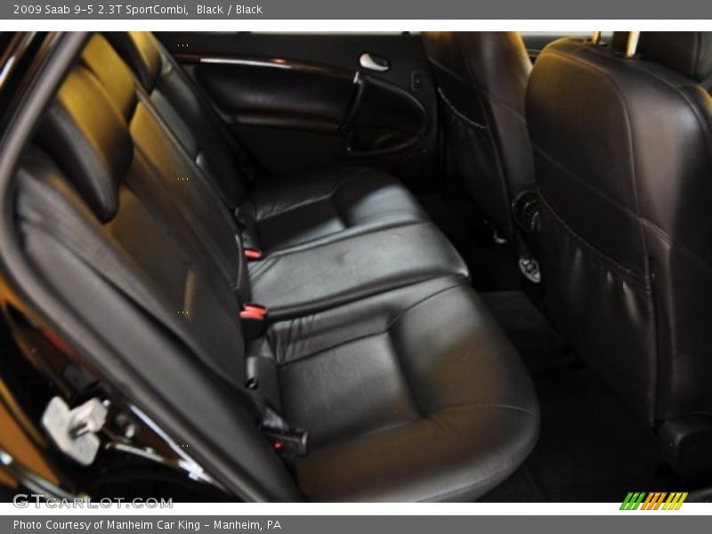 Black / Black 2009 Saab 9-5 2.3T SportCombi