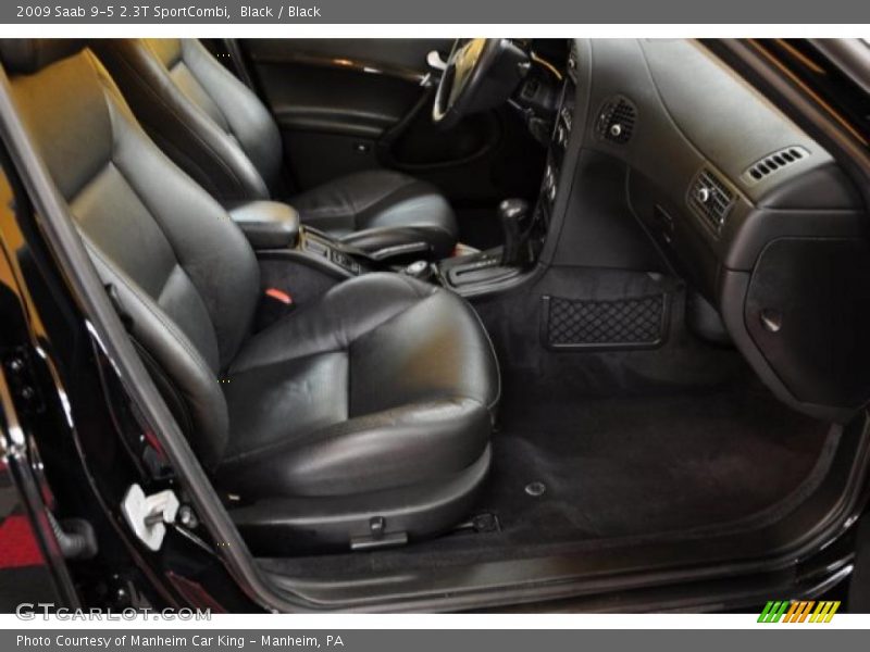 Black / Black 2009 Saab 9-5 2.3T SportCombi