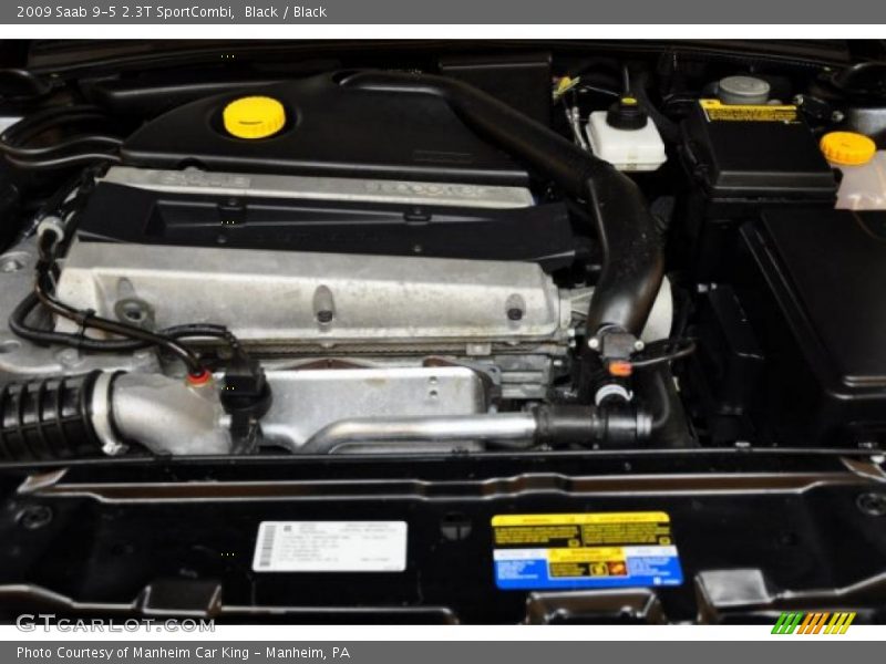 Black / Black 2009 Saab 9-5 2.3T SportCombi