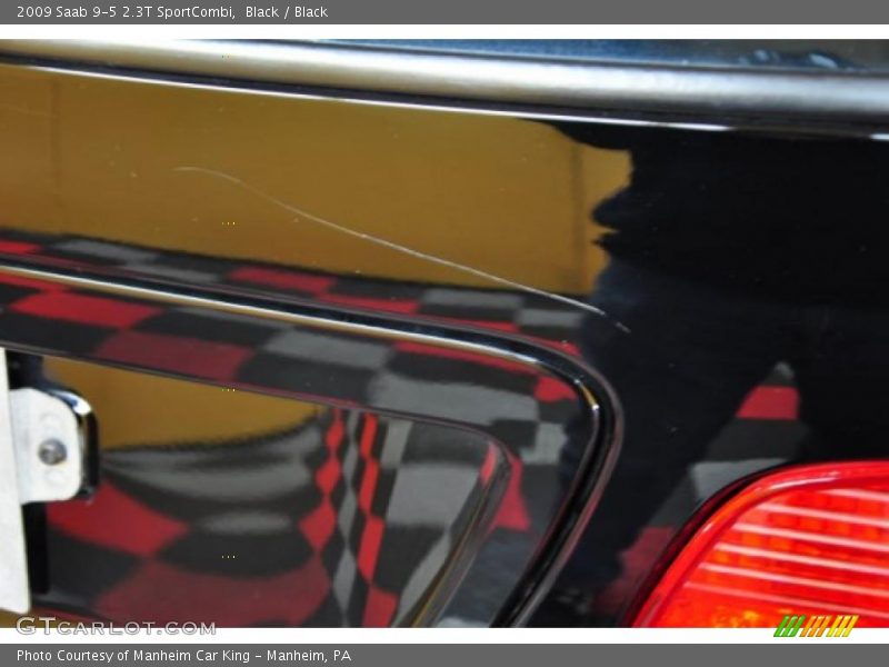 Black / Black 2009 Saab 9-5 2.3T SportCombi